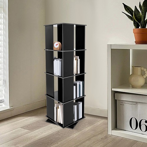 Black bookcase storage - black, shelf